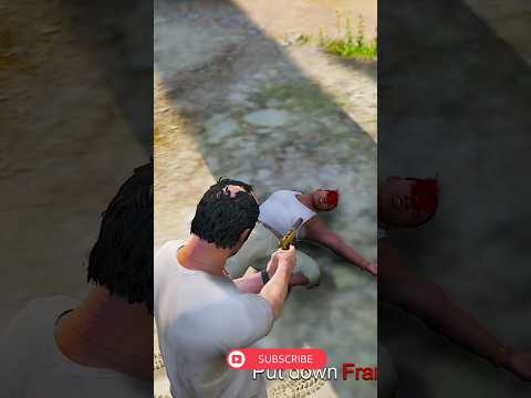 Trevor Revenge from Franklin After Michael Death in GTA 5 | Techno Gamerz GTA V #shorts #short