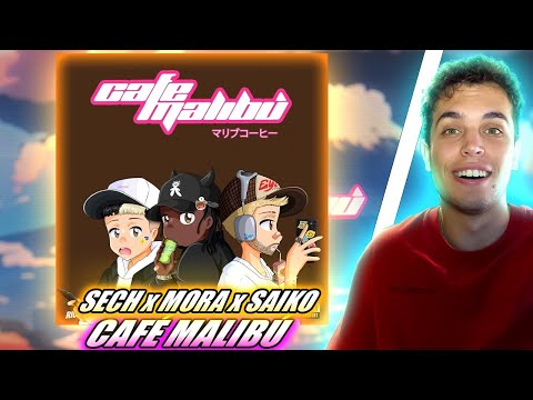 (REACCIÓN) Cafe Malibú - Sech, Mora, Saiko (Lyric Video)