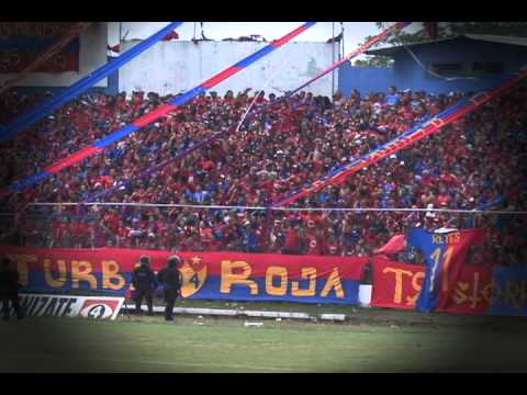 "EL COLOR DEL CLÃSICO FAS  - ÃGUILA" Barra: Turba Roja &bull; Club: Deportivo FAS