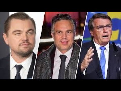 Fascist Man Baby Brazilian President Jair Bolsonaro Throws Fit Over DiCaprio And Ruffalo Criticism!