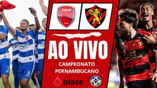JAGUAR-PE X SPORT AO VIVO | CAMPEONATO PERNAMBUCANO | DIRETO DA ARENA PERNAMBUCO EM RECIFE