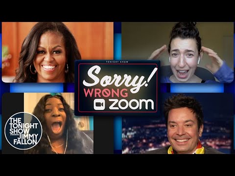 ミシェル・オバマとジミー・クラッシュ・ランダム・ズーム・ミーティング｜The Tonight Show Starring Jimmy Fallon (Michelle Obama and Jimmy Crash Random Zoom Meetings | The Tonight Show Starring Jimmy Fallon)