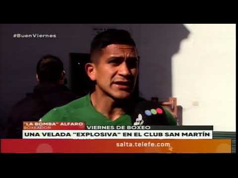 Boxeo: velada "explosiva" en el club san martín