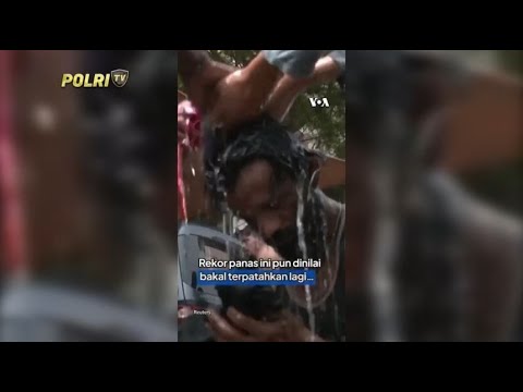 VOA - JULI CETAK REKOR TIGA HARI ''TERPANAS'' BUMI, PBB BUMI MAKIN BAHAYA