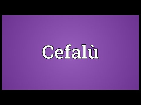 Cefalù Meaning