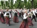 XXIV Vispārējie latviešu Dziesmu un XIV Deju svētki, Opening Parade July 2008