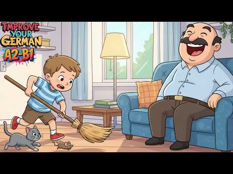 Everyday German Conversations 🇩🇪🏠 | Father & Son Family Talks 👨‍👦