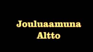 Jouluaamuna altto
