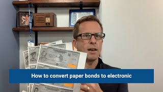 How to convert paper bonds to electronic