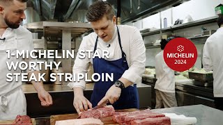 Michelin-Star Steak Secrets Revealed | Striploin Recipe by Chef Freddy Money | Netflix Chef's Table