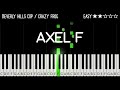 Beverly Hills Cop Axel F EASY Piano Tutorial
