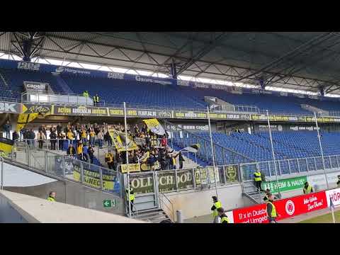 MSV Duisburg - SpVgg Bayreuth  1-1 05.11.2022 Gäste Support