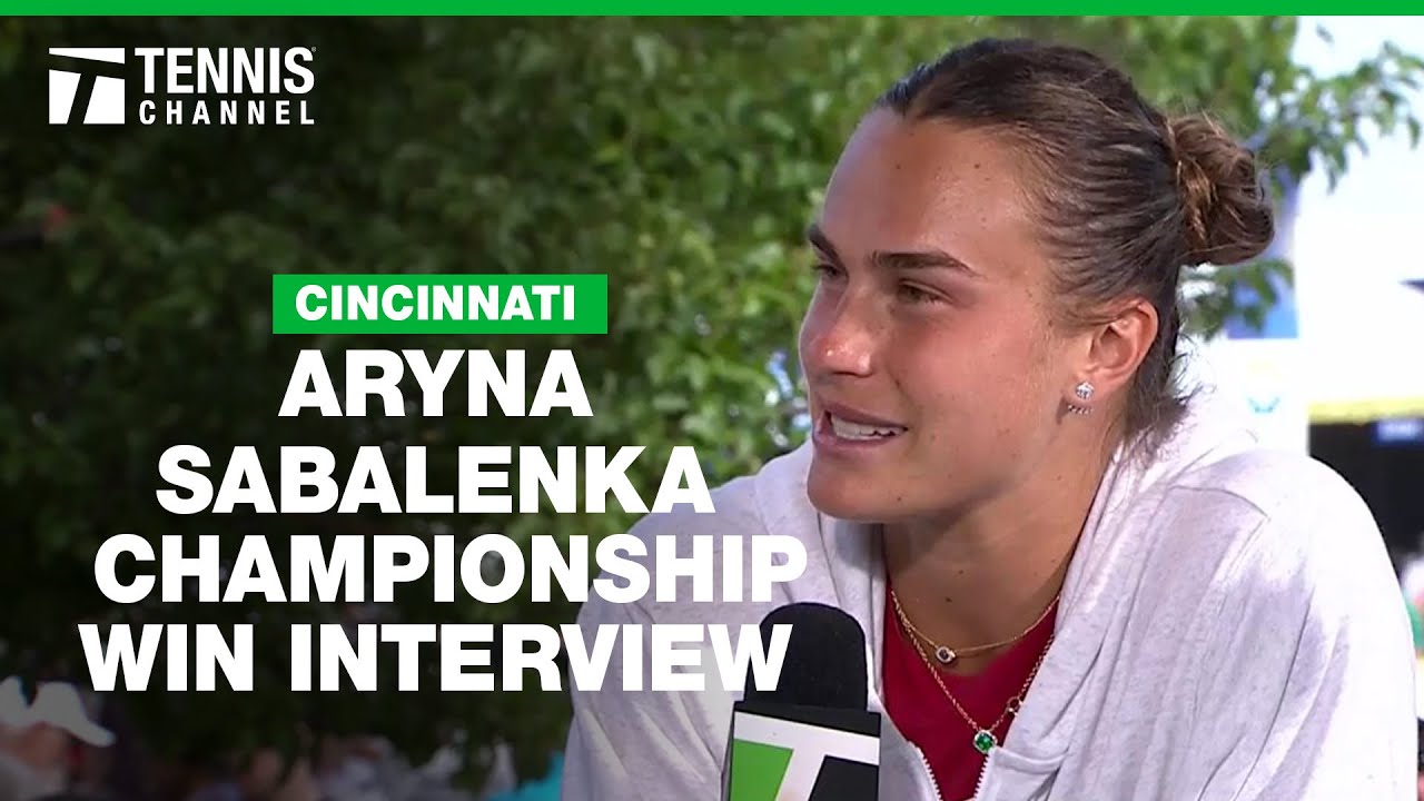 Aryna Sabalenka Wins Her First Cincinnati Title | 2024 Cincinnati Final