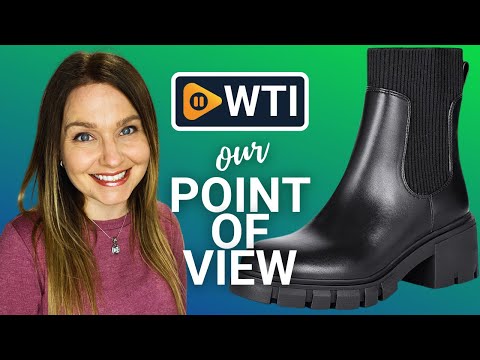 Athlefit Women's Chelsea Platform Ankle Boots Elastic Chunky Heel Lug Sole Booties 6.5 Black - WTI product video review