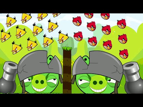 Angry Birds Collection Hacked 2 - RESCUE BIRD INSIDE ICE BY SHOOTING MAXIMUM BIRDS TO BOSSES PIGGIES