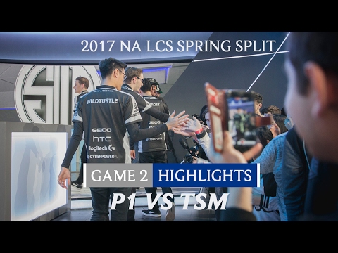Highlights: P1 vs TSM Game 2 - 2017 NA LCS Spring Split Week 3