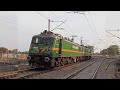 Ludhiana Dual WAG 9 HC 9000 HP Loco Honking Heavily In Stunning Speed Shorts