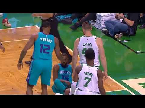 Kyrie Irving   Smashed Face   Blood   Celtics vs Hornets   YouTube