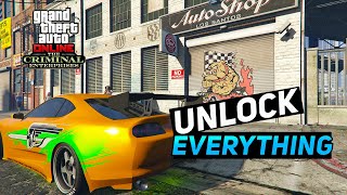 How To Unlock All GTA Online Car Modifications/Upgrades and Resprays
