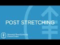 Exercise with MSK: Post-Workout Stretching | Memorial Sloan Kettering
