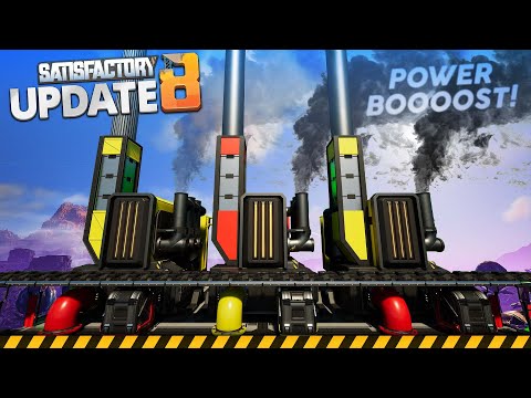 BOOSTING COAL POWER! - SATISFACTORY Update 8 - Let's Play