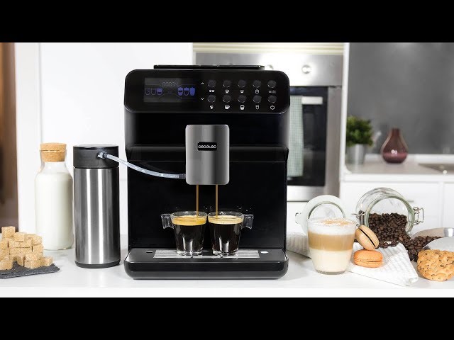 Kaffeevollautomat Cecotec Power Matic-ccino 7000 Serie Nera 1,7L 19 bar Milchtank LCD video