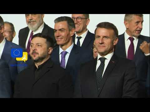 Video Thumbnail: World Leaders Stand United for Ukraine | Paris Group Photo 🇺🇦🇪🇺