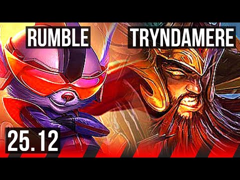 RUMBLE vs TRYNDAMERE (TOP) | 10/3/12 | KR Master | 25.12