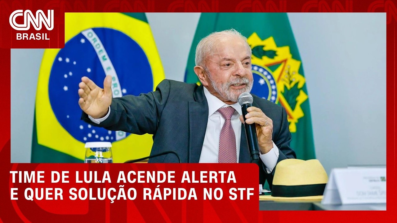 Crise no STF: time de Lula acende alerta e quer solução rápida | LIVE CNN