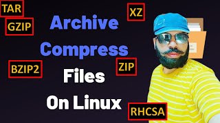 Archiving and Compressing in Red Hat 9: A Complete Guide using Tar, Gzip, Bzip2, XZ, and Zip #rhcsa