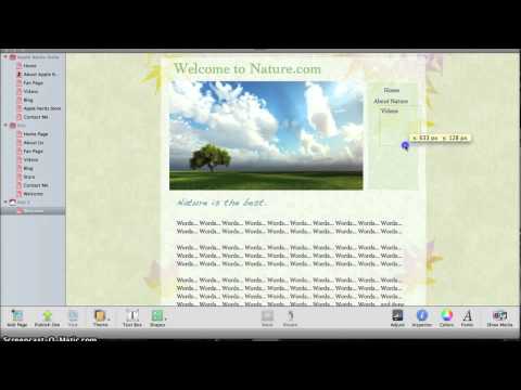iWeb Tutorial ( Part 1 )