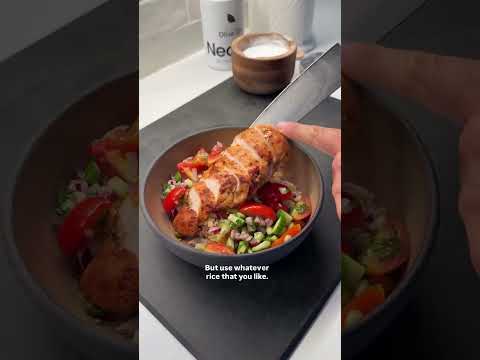 High Protein Zingy Chicken Power Bowl 🔥