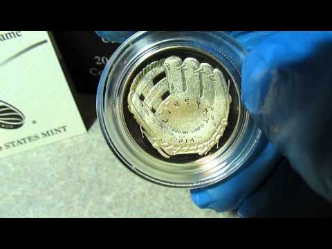 Baseball Hall of Fame Half Dollar Proof Coin