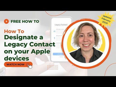 NEW How to Set Up Your AppleID Legacy Contact