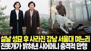 Download lagu 1993년 설날 성묘 후 사라진 강남 서울대 며느리, 15년 후 근처 야산 땅속에서 주인과 산책하던 진돗개가 밝혀낸  충격적 범행... mp3