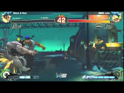 SSF4: MMG Julio vs Black and Red - Alpha Clash 12