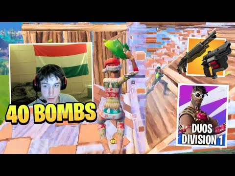 PeterBot Nearly Drops 40 BOMB in Duos Division Cup!