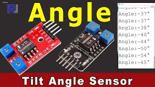 Measure  Tilt Angle using SCA60C angle sensor - RJT289