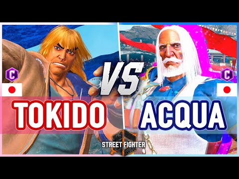 SF6 🔥 Tokido (Ken) vs Acqua (JP) 🔥 Street Fighter 6