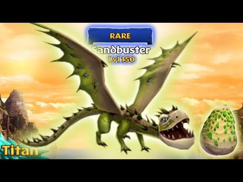 SANDBUSTER - Max Level 150 Titan Mode | Dragons: Rise of Berk
