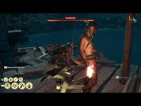 Assassins Creed Odyssey gameplay part Kydonia fort
