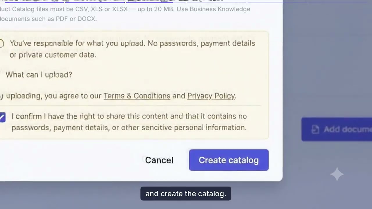 CosmiRoNex AI Sales Documents Upload Tutorial — click to play