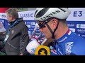 Mathieu van der Poel voorafgaand aan E3 Saxo Classic
