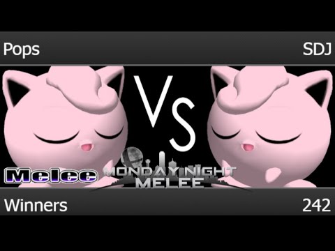 MNM 242 - Pops (Jigglypuff) vs SDJ (Jigglypuff) Winners - Melee