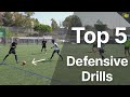 5 Defensive Drills To Improve Your Team's Defending