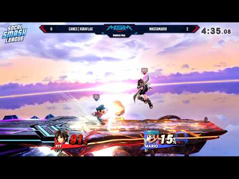MSM 168 - KiraFlax (Pit) vs Mastamario (Mario) WInners Finals - Smash 4