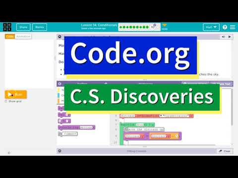 Code.org Lesson 15.7 Conditionals | Tutorial with Answers | Unit 3 CS Discoveries