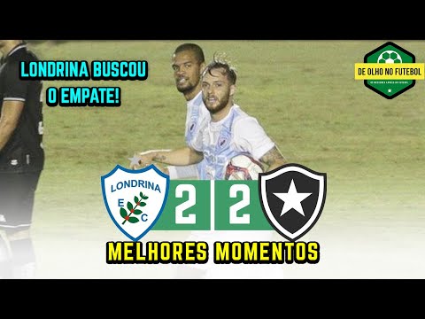 Londrina 2 x 2 Botafogo | Melhores Momentos | Gols de hoje | Brasileirão 17/06/2021