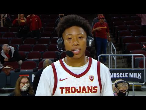 Boogie Ellis after shining in his USC debut: 'I love it here'