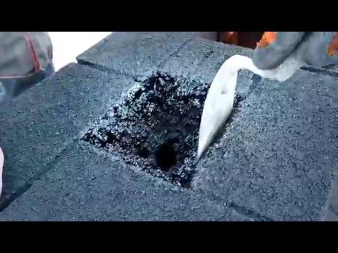 Komin zatkany przez palenie mokrym drewnem (smoła w kominie)